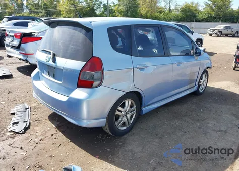 2008 Honda Fit Sport из США, поврежденный, VIN JHMGD38698S057504